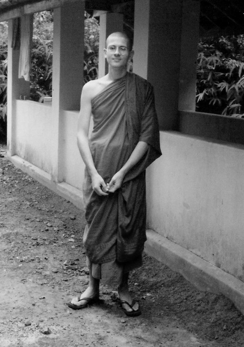 Ven. Chittapala at Island Hermitage Ven. Chittapala at Island Hermitage
